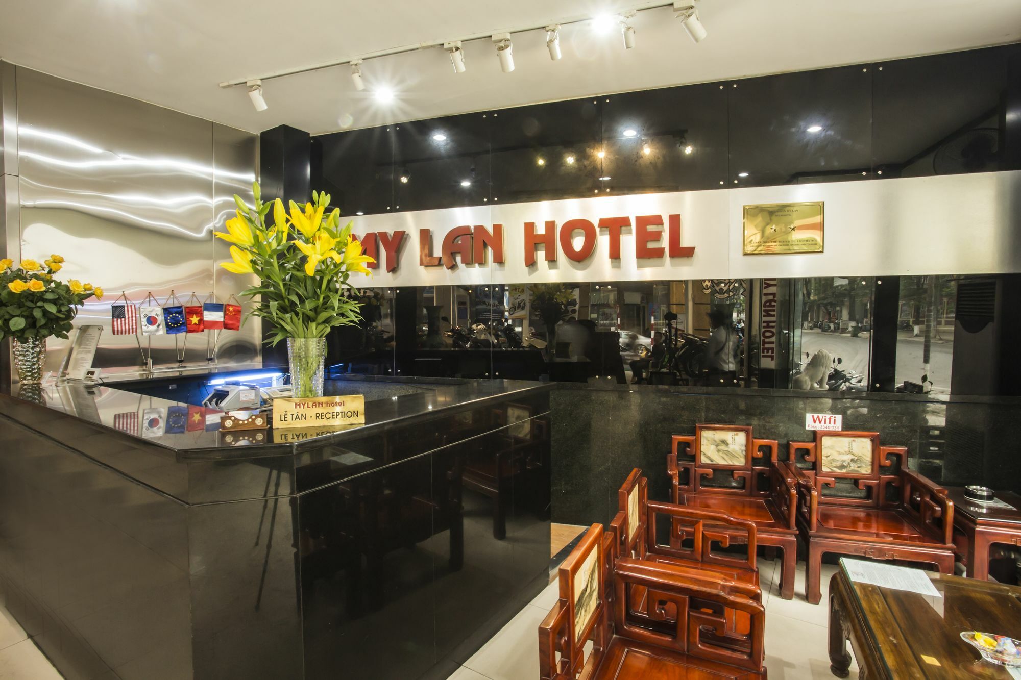 河内我的兰酒店 外观 照片