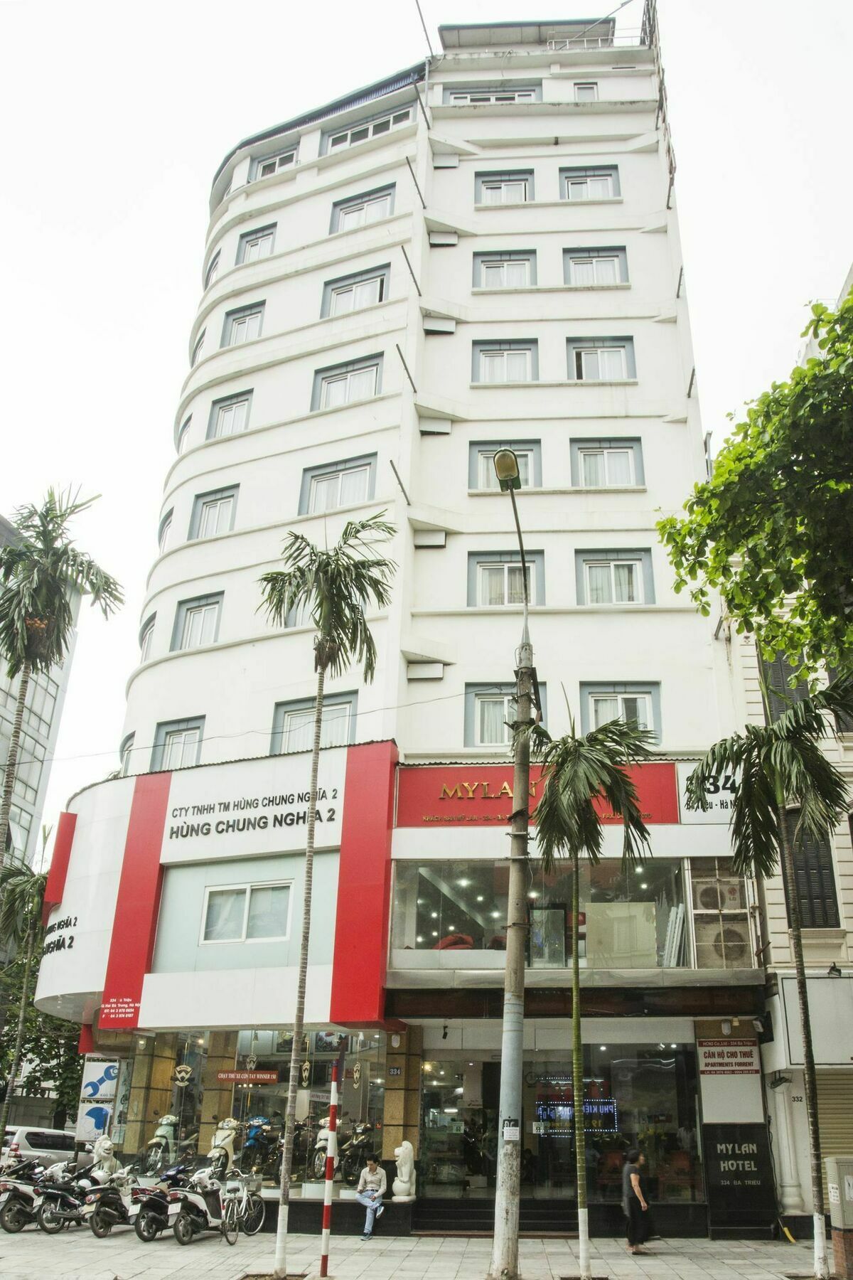 河内我的兰酒店 外观 照片